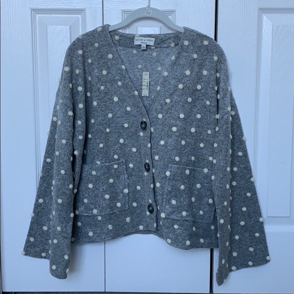 MADEWELL Polka Dot Sweater ❄️✨